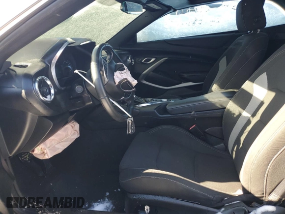 2020 Chevrolet Camaro 1LT with VIN 1G1FB3DXXL0118597, listed as a Copart auction lot 42676435 with 53,200 mi miles and Salvage Title. Bid and sale history available at carsss.com. Image 7.