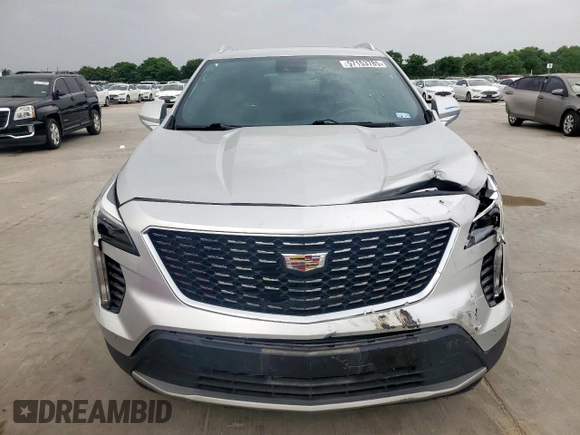 2019 Cadillac XT4 FWD Premium Luxury with VIN 1GYFZCR47KF175802, listed as a Copart auction lot 57153785 with 33,308 mi miles and Salvage title. Bid and sale history available at DreamBid. Image 5.