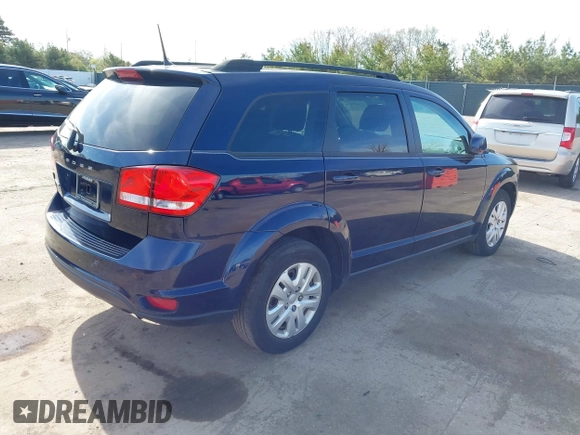 2019 Dodge Journey SE with VIN 3C4PDCBB9KT731969, listed as a IAAI auction lot 42107326 with 55,346 mi miles and . Bid and sale history available at DreamBid. Image 4.