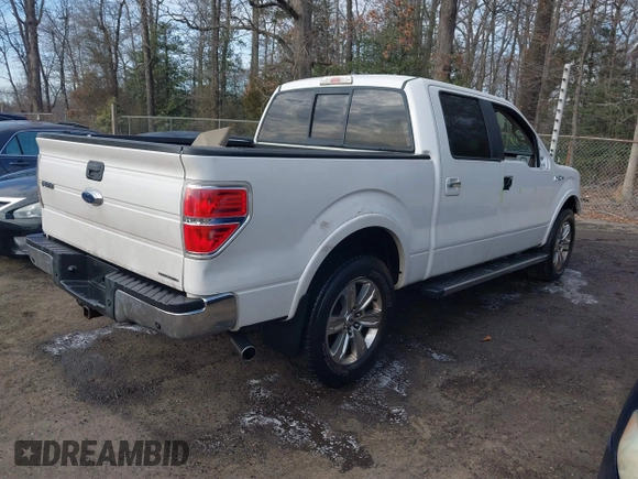 2010 Ford F-150 XL with VIN 1FTFW1EV4AFB50873, listed as a IAAI auction lot 41554001 with 187,415 mi miles. Bid and sale history available at carsss.com. Image 4.