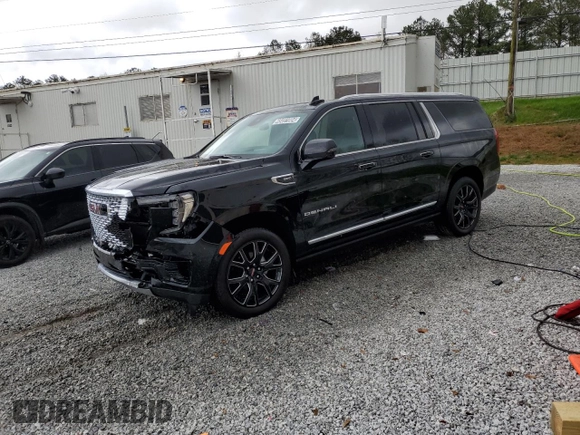 2024 GMC Yukon XL Denali with VIN 1GKS2JKL2RR126728, listed as a Copart auction lot 45491004 with 203 mi miles and Clean Title. Bid and sale history available at carsss.com. Image 1.