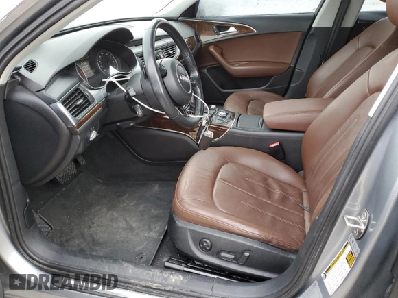 2015 Audi A6 2.0T Premium with VIN WAUFFAFC4FN026805, listed as a Copart auction lot 42141585 with 144,932 mi miles and Salvage Title. Bid and sale history available at carsss.com. Image 7.