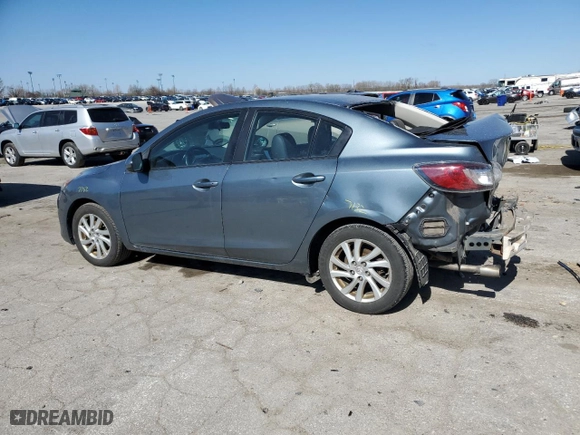 2012 Mazda Mazda3 i Grand Touring with VIN JM1BL1W79C1694826, listed as a Copart auction lot 49867895 with 206,307 mi miles and Salvage Title. Bid and sale history available at carsss.com. Image 2.