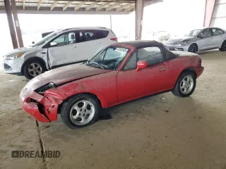 1993 Mazda MX-5 Miata z VIN JM1NA3512P1412057, wystawiony jako Copart lot #47849105 z przebiegiem 153 097 mil mil oraz Szkoda całkowita • Salvage title. Historia ofert i sprzedaży dostępna na DreamBid. Obrazek 1.