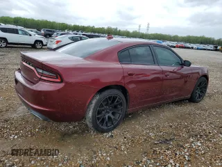 2018 Dodge Charger SXT Plus with VIN 2C3CDXHG8JH203439, listed as a Copart auction lot 43876725 with Not Provided miles and Salvage Title. Bid and sale history available at carsss.com. Image 3.