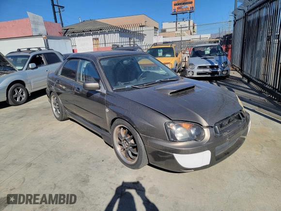 2004 Subaru Impreza Sedan (Natl) WRX with VIN JF1GD29624G518412, listed as a Copart auction lot 83240934 with 112,277 mi miles and Salvage Title. Bid and sale history available at carsss.com. Image 1.