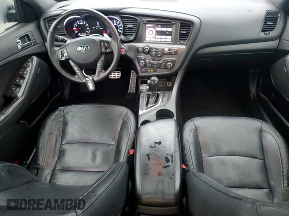 2013 Kia Optima SX with VIN 5XXGR4A69DG189654, listed as a Copart auction lot 60129135 with 83,586 mi miles and Clean title. Bid and sale history available at DreamBid. Image 8.