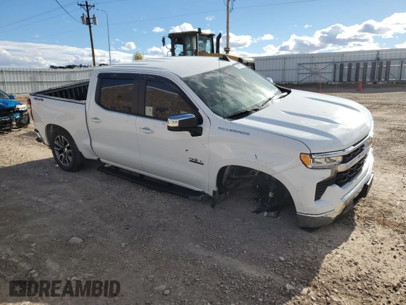 2023 Chevrolet Silverado 1500 LT with VIN 3GCPDDEK0PG252812, listed as a Copart auction lot 79440834 with 22,388 mi miles and Salvage Title. Bid and sale history available at carsss.com. Image 4.