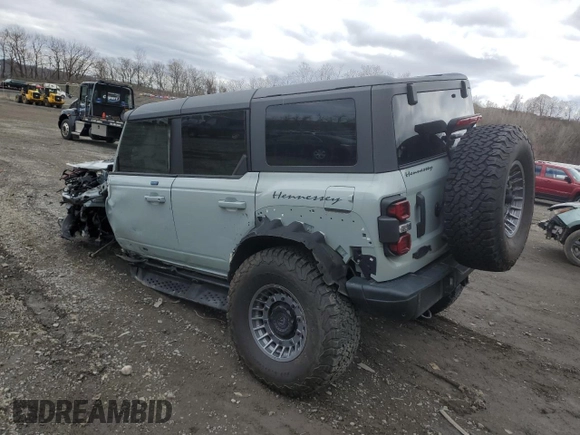 2022 Ford Bronco Raptor with VIN 1FMEE5JR3NLA50037, listed as a Copart auction lot 52032475 with 0 mi miles and Salvage Title. Bid and sale history available at carsss.com. Image 2.