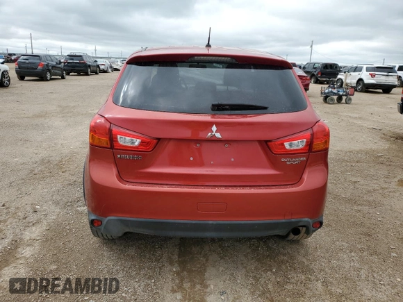 2016 Mitsubishi Outlander ES z VIN JA4AP3AUXGZ027533, wystawiony jako Copart lot #55341195 z przebiegiem 114 472 mil mil oraz Czysty tytuł • Clean title. Historia ofert i sprzedaży dostępna na DreamBid. Obrazek 6.