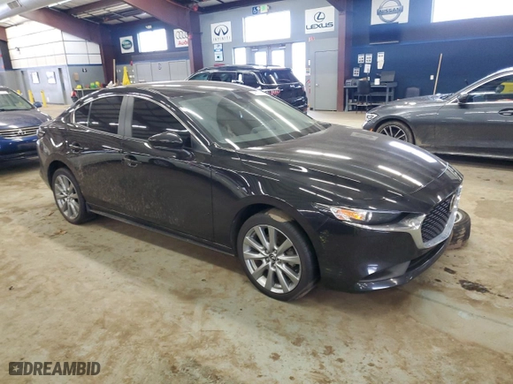 2023 Mazda Mazda3 Sedan 2.5 S Select with VIN 3MZBPABMXPM365008, listed as a Copart auction lot 46123215 with 67,233 mi miles and Salvage Title. Bid and sale history available at carsss.com. Image 4.