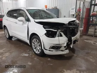 2018 Buick Envision Essence with VIN LRBFX1SA2JD052840, listed as a IAAI auction lot 41560211 with 100,091 mi miles. Bid and sale history available at carsss.com. Image 1.