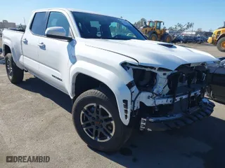 2024 Toyota Tacoma 2WD SR5 with VIN 3TMLB5FN4RM001878, listed as a IAAI auction lot 41318241 with 4,162 mi miles. Bid and sale history available at carsss.com. Image 1.