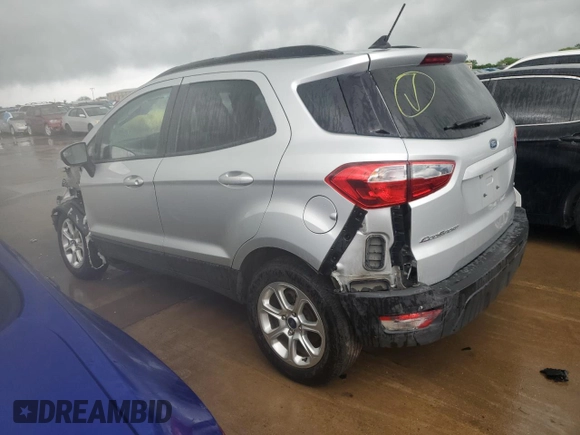 2020 Ford EcoSport SE z VIN MAJ3S2GE0LC394354, wystawiony jako Copart lot #53514755 z przebiegiem Nie podano mil oraz Szkoda całkowita • Salvage title. Historia ofert i sprzedaży dostępna na DreamBid. Obrazek 2.