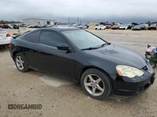 2004 Acura RSX with VIN JH4DC53864S019653, listed as a Copart auction lot 69832384 with 184,925 mi miles and Salvage Title. Bid and sale history available at carsss.com. Image 4.
