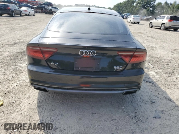 2016 Audi A7 3.0 Premium Plus with VIN WAUWGAFCXGN036902, listed as a Copart auction lot 64341993 with 82,725 mi miles. Bid and sale history available at carsss.com. Image 6.