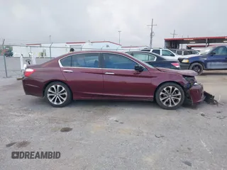 2014 Honda Accord Sedan Sport with VIN 1HGCR2F54EA189529, listed as a IAAI auction lot 42041263 with 376,477 mi miles. Bid and sale history available at carsss.com. Image 13.