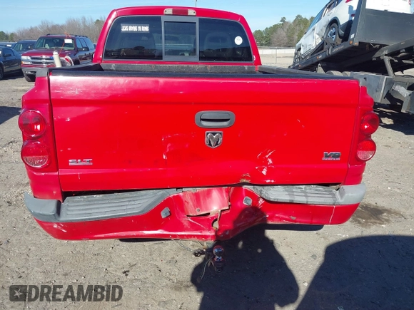 2005 Dodge Dakota SLT with VIN 1D7HW48N65S202948, listed as a IAAI auction lot 38573315 with 351,854 mi miles and . Bid and sale history available at DreamBid. Image 6.