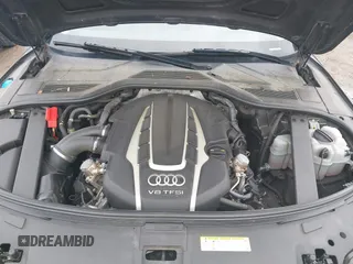 2016 Audi A8 L 4.0T Sport with VIN WAU43AFD3GN020763, listed as a IAAI auction lot 41951858 with 104,563 mi miles. Bid and sale history available at carsss.com. Image 10.