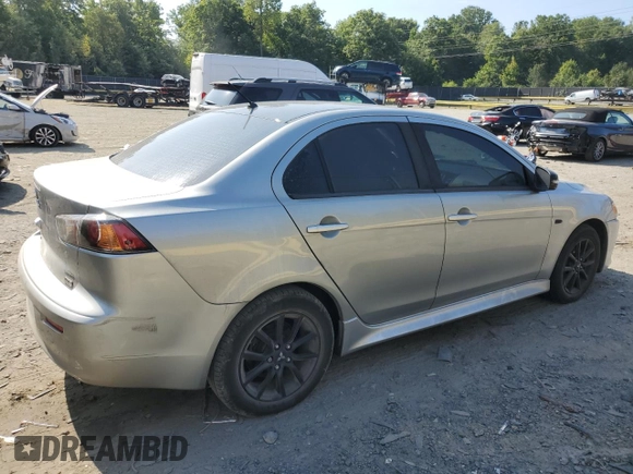 2017 Mitsubishi Lancer ES with VIN JA32U2FU3HU012908, listed as a Copart auction lot 68503554 with 91,508 mi miles and Salvage Title. Bid and sale history available at carsss.com. Image 3.