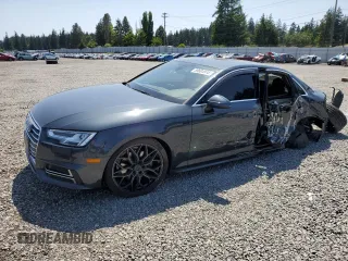 2018 Audi A4 Premium Plus z VIN WAULMAF40JA007265, wystawiony jako Copart lot #59604915 z przebiegiem 36 710 mil mil oraz Szkoda całkowita • Salvage title. Historia ofert i sprzedaży dostępna na DreamBid. Obrazek 1.
