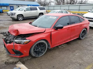 2023 Honda Civic Sport z VIN 2HGFE2F58PH524837, wystawiony jako Copart lot #49599245 z przebiegiem 24 930 mil mil oraz Szkoda całkowita • Salvage title. Historia ofert i sprzedaży dostępna na DreamBid. Obrazek 1.