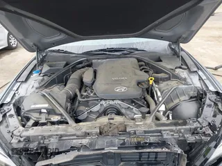 2015 Hyundai Genesis 3.8L with VIN KMHGN4JE8FU098774, listed as a IAAI auction lot 42069813 with 76,397 mi miles. Bid and sale history available at carsss.com. Image 10.
