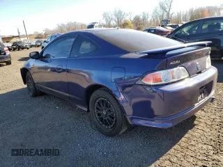 2006 Acura RSX with VIN JH4DC54816S007931, listed as a Copart auction lot 80239664 with 166,886 mi miles and Salvage Title. Bid and sale history available at carsss.com. Image 2.