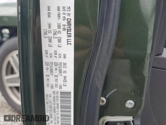 2009 Jeep Patriot Limited with VIN 1J4FT48B79D120490, listed as a Copart auction lot 55071885 with 173,311 mi miles and Salvage title. Bid and sale history available at DreamBid. Image 14.
