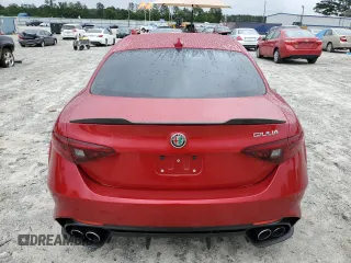 2022 Alfa Romeo Giulia Quadrifoglio with VIN ZARFAMEV2N7660872, listed as a Copart auction lot 56855623 with 14,720 mi miles and . Bid and sale history available at DreamBid. Image 6.
