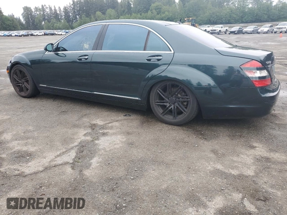2007 Mercedes-Benz S 550 z VIN WDDNG86X07A108018, wystawiony jako Copart lot #57349965 z przebiegiem Nie podano mil oraz Czysty tytuł • Clean title. Historia ofert i sprzedaży dostępna na DreamBid. Obrazek 2.
