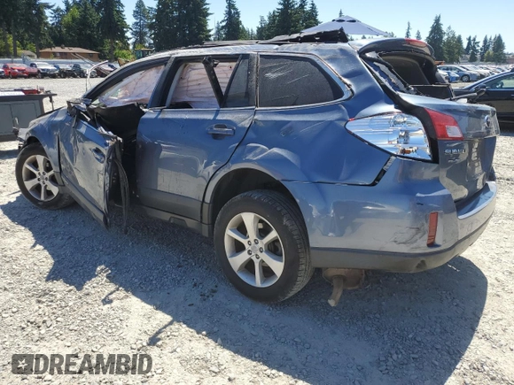 2013 Subaru Outback Premium with VIN 4S4BRBCC8D3275860, listed as a Copart auction lot 64734765 with Not provided miles and Salvage title. Bid and sale history available at DreamBid. Image 2.