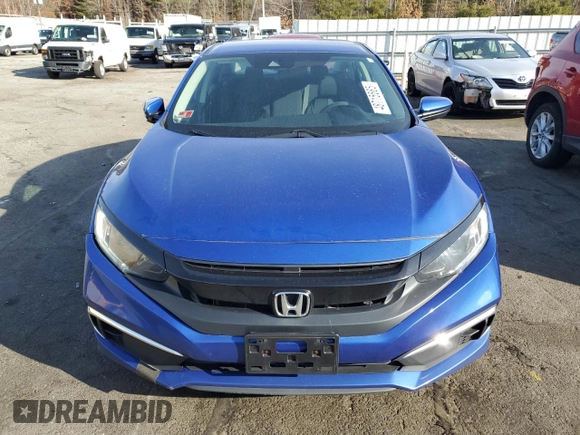 2019 Honda Civic LX with VIN 2HGFC2F68KH598279, listed as a Copart auction lot 48715585 with 72,236 mi miles and Non Repairable. Bid and sale history available at DreamBid. Image 5.