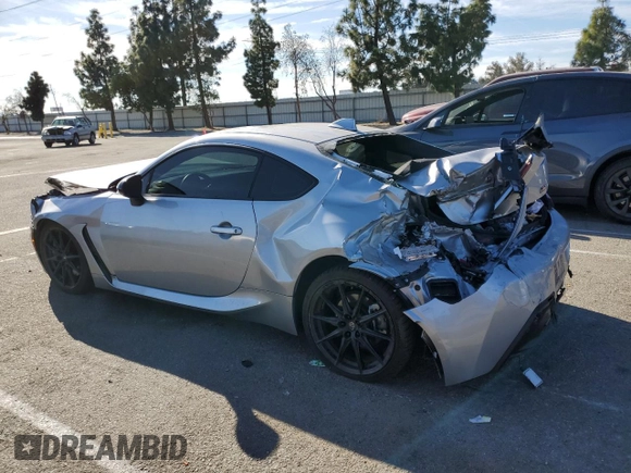 2022 Toyota GR86 Premium with VIN JF1ZNBE12N9753110, listed as a Copart auction lot 87231314 with 27,069 mi miles and Salvage Title. Bid and sale history available at carsss.com. Image 2.