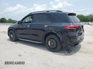 2023 Mercedes-Benz GLE 450 with VIN 4JGFB5KBXPA942055, listed as a Copart auction lot 59497515 with 24,857 mi miles and Salvage title. Bid and sale history available at DreamBid. Image 2.