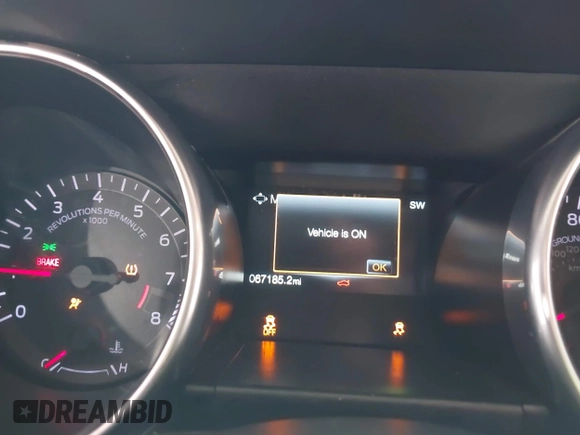 2019 Ford Mustang GT with VIN 1FA6P8CF4K5122361, listed as a IAAI auction lot 41964006 with 67,185 mi miles. Bid and sale history available at carsss.com. Image 7.
