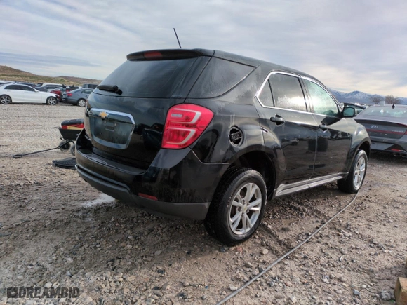 2017 Chevrolet Equinox LS with VIN 2GNFLEEK3H6146623, listed as a Copart auction lot 49117585 with 111,519 mi miles and Salvage Title. Bid and sale history available at carsss.com. Image 3.