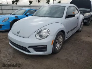 2017 Volkswagen Beetle 1.8T Fleet with VIN 3VWF17AT2HM624770, listed as a Copart auction lot 76399854 with 85,317 mi miles and Non Repairable. Bid and sale history available at carsss.com. Image 1.