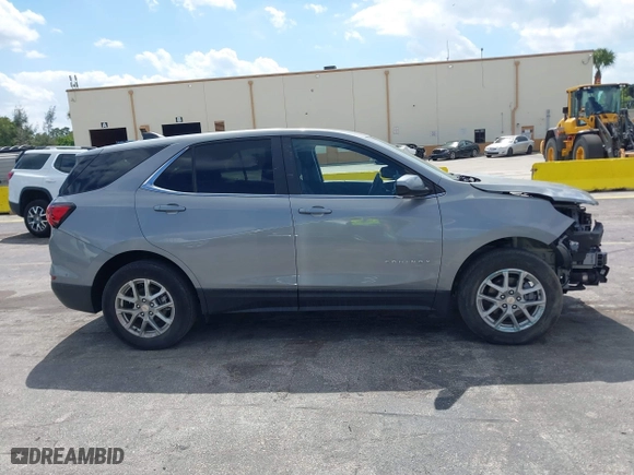 2024 Chevrolet Equinox LT with VIN 3GNAXTEGXRL248335, listed as a IAAI auction lot 41709145 with 1 mi miles. Bid and sale history available at carsss.com. Image 13.