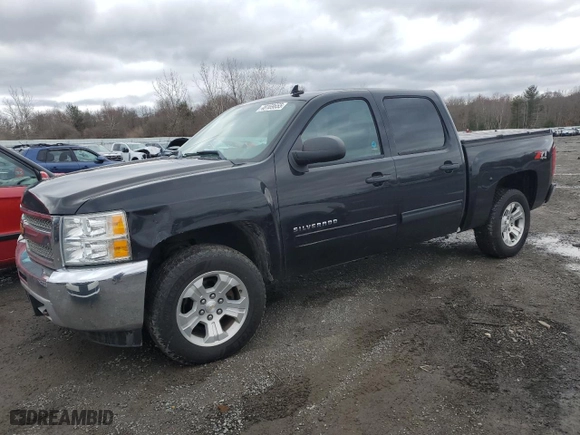 2013 Chevrolet Silverado 1500 LT with VIN 3GCPKSE73DG174799, listed as a Copart auction lot 48169655 with 144,675 mi miles and Clean Title. Bid and sale history available at carsss.com. Image 1.