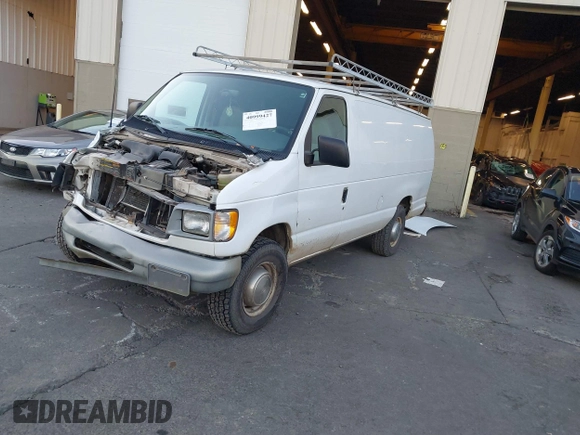 2000 Ford Econoline Cargo with VIN 1FTNS2422YHB94809, listed as a IAAI auction lot 40999427 with 154,779 mi miles and . Bid and sale history available at DreamBid. Image 18.