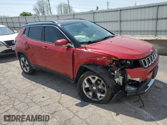 2018 Jeep Compass Limited с VIN 3C4NJDCB9JT135845, выставлен на аукционе Copart как лот 50916064 с пробегом 79 168 миль миль и Списание • Salvage title. История ставок и продаж доступна на DreamBid. Изображение 4.