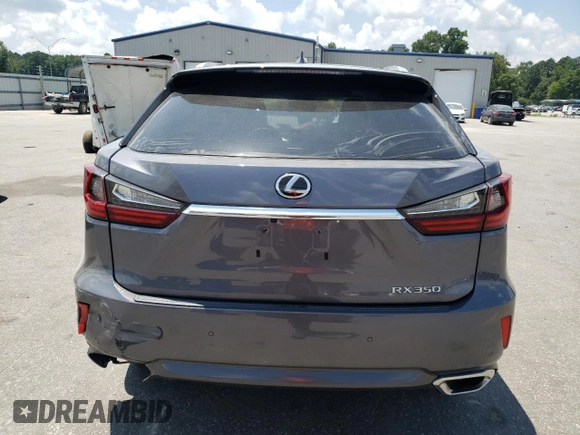 2017 Lexus RX 350 with VIN 2T2BZMCA3HC100147, listed as a Copart auction lot 62577415 with 73,191 mi miles and Salvage title. Bid and sale history available at DreamBid. Image 6.