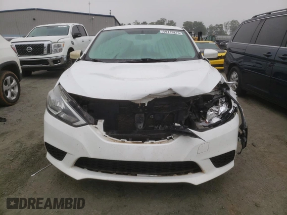 2017 Nissan Sentra S with VIN 3N1AB7AP5HY294244, listed as a Copart auction lot 59719275 with 166,506 mi miles and Salvage title. Bid and sale history available at DreamBid. Image 5.