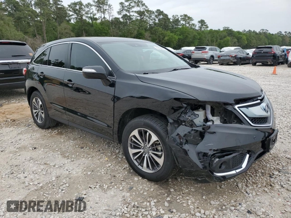 2017 Acura RDX Advance with VIN 5J8TB3H7XHL012470, listed as a Copart auction lot 49898685 with 129,829 mi miles and Clean title. Bid and sale history available at DreamBid. Image 4.