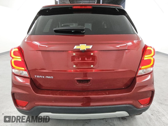2022 Chevrolet Trax LT with VIN KL7CJPSM1NB539805, listed as a Copart auction lot 49949765 with 81,005 mi miles and Clean Title. Bid and sale history available at carsss.com. Image 6.