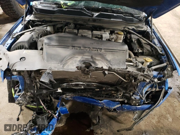 2021 Ram 2500 Laramie with VIN 3C6UR5FL1MG570734, listed as a Copart auction lot 53580205 with 52,873 mi miles and Salvage title. Bid and sale history available at DreamBid. Image 11.