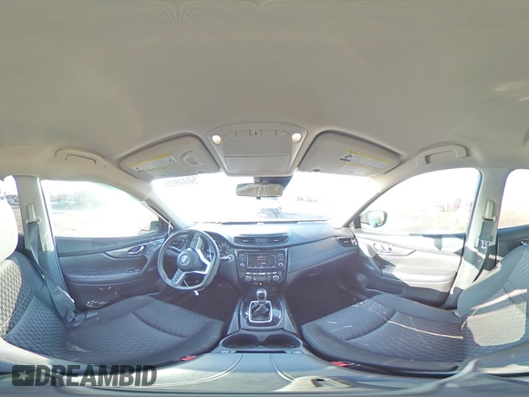 2019 Nissan Rogue SV with VIN KNMAT2MV2KP502242, listed as a Copart auction lot 50449285 with 93,595 mi miles and Salvage Title. Bid and sale history available at carsss.com. Image 13.