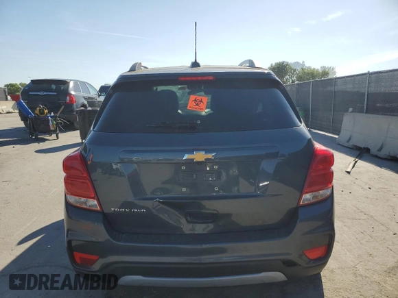 2021 Chevrolet Trax LT with VIN KL7CJPSB0MB329144, listed as a Copart auction lot 50236855 with 75,441 mi miles and Clean Title. Bid and sale history available at carsss.com. Image 6.