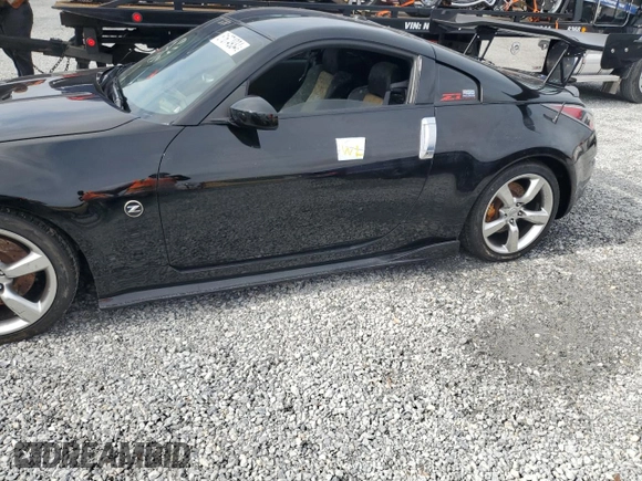 2005 Nissan 350Z Touring with VIN JN1AZ34E55M653623, listed as a Copart auction lot 81674934 with Not Provided miles and Non Repairable. Bid and sale history available at DreamBid. Image 12.